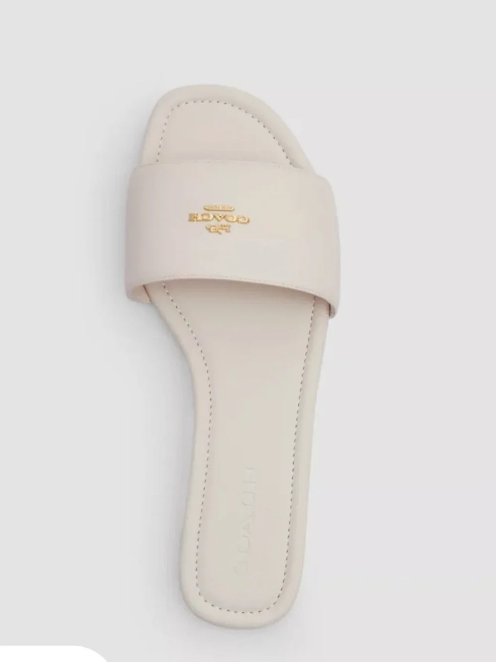 Coach Signature Slide Sandal. - Picture 6 of 7